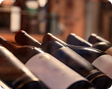 スペイン産ワインボトル